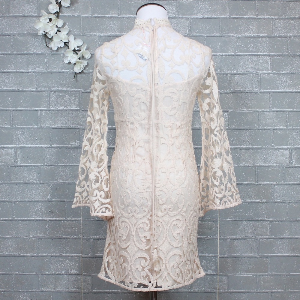 Free People North Star Jewel Lace Dress 4 NWOT - Picture 5 of 8